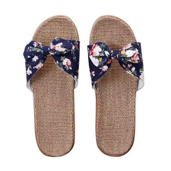 pair women's summer beach slippers fashion female breathable floral bow linen soft comfortable sandals 2021, Black
pair women's summer beach slippers fashion female breathable floral bow linen soft comfortable sandals 2021, Black