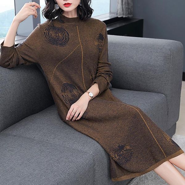 casual dresses women winter turtleneck party knitting dress women's autumn elegant sweater vestidos plus size lady, Black;gray
casual dresses women winter turtleneck party knitting dress women's autumn elegant sweater vestidos plus size lady, Black;gray