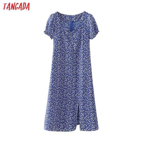 tangada summer women french style blue flowers dress puff short sleeve ladies midi dress vestidos da64 210609, Black;gray
tangada summer women french style blue flowers dress puff short sleeve ladies midi dress vestidos da64 210609, Black;gray