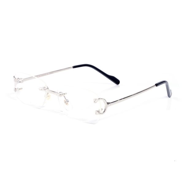 luxury designer fashion cart/er sunglasses pawes sun lasses frame men gold rimless eyeglasses for man clear lens prescription spectacle 9595, White;black
luxury designer fashion cart/er sunglasses pawes sun lasses frame men gold rimless eyeglasses for man clear lens prescription spectacle 9595, White;black