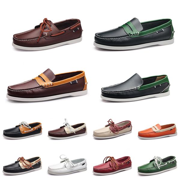 men casual shoes loafers leather outdoor sneakers bottom low cut classic triple black grey gr
men casual shoes loafers leather outdoor sneakers bottom low cut classic triple black grey gr