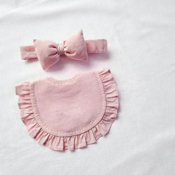 bibs & burp cloths 2pcs baby bib and bow headband set solid color ruffles born infant saliva towel hair band feeding smock g88e
bibs & burp cloths 2pcs baby bib and bow headband set solid color ruffles born infant saliva towel hair band feeding smock g88e