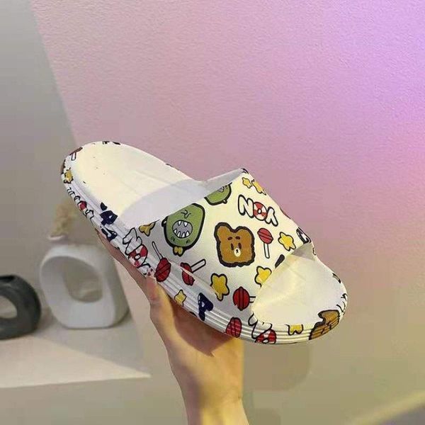 slippers flat bottom large size 35-43 cartoon women's antiskid beach shoes for bathroom, Black
slippers flat bottom large size 35-43 cartoon women's antiskid beach shoes for bathroom, Black