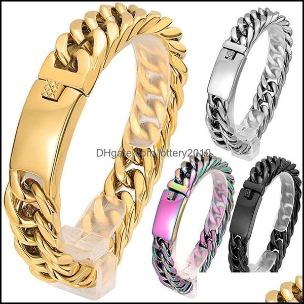 link bracelets jewelrylink chain 16mm heavy men stainless steel link bracelet fashion hand bangle simple jewelry for boyfrien, Black
link bracelets jewelrylink chain 16mm heavy men stainless steel link bracelet fashion hand bangle simple jewelry for boyfrien, Black