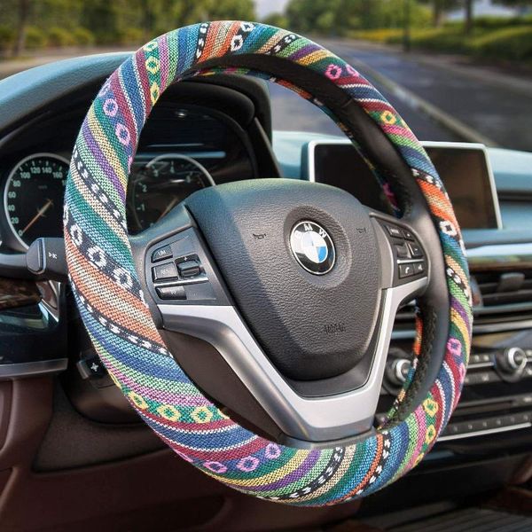 steering wheel covers bohemian universal 15 inch (about 38.1 cm) cover with cloth, suitable for women
steering wheel covers bohemian universal 15 inch (about 38.1 cm) cover with cloth, suitable for women