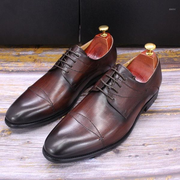 size 39 to 44 mens dress derby shoes genuine calf leather handmade brown blue lace up pointed toe business formal for men, Black
size 39 to 44 mens dress derby shoes genuine calf leather handmade brown blue lace up pointed toe business formal for men, Black