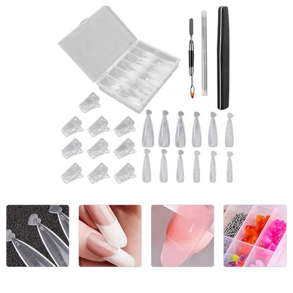 nail art kits 1 set tools dual end brush pen extension tips mold tool