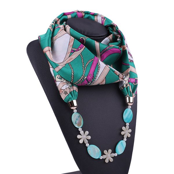 fashion summer women chiffon print scarf jewelry necklace scarves shell flowers pendant scarf ring style, Blue;gray
fashion summer women chiffon print scarf jewelry necklace scarves shell flowers pendant scarf ring style, Blue;gray