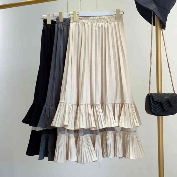 Skirts skirts Autumn Thick Ruffled Cakee Layered Mid-calf Sweet Gauze Patchwork A-line Pleated Tiered Long Gray YMRC, Black
Skirts skirts Autumn Thick Ruffled Cakee Layered Mid-calf Sweet Gauze Patchwork A-line Pleated Tiered Long Gray YMRC, Black