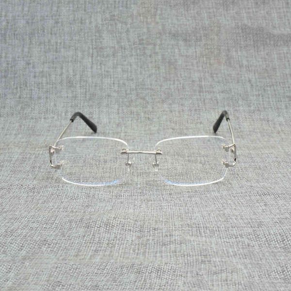 2022 factory wholesale new model rimless square clear men oval optical metal frame wire eyeglasses for women reading oversize oculos 3mm len, White;black
2022 factory wholesale new model rimless square clear men oval optical metal frame wire eyeglasses for women reading oversize oculos 3mm len, White;black