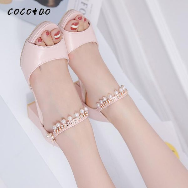 sandals fish mouth women's summer 2021 mid-heel thick and wild white with skirt wearing a word high heels, Black
sandals fish mouth women's summer 2021 mid-heel thick and wild white with skirt wearing a word high heels, Black