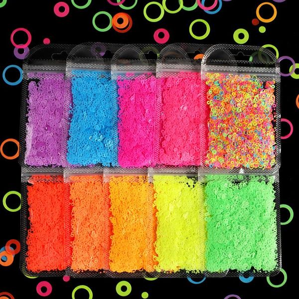 nail glitter 1 pack hollow circle mixed size neon 10 colors sequins flakes for acrylic nails decoration fluorescence, Silver;gold
nail glitter 1 pack hollow circle mixed size neon 10 colors sequins flakes for acrylic nails decoration fluorescence, Silver;gold