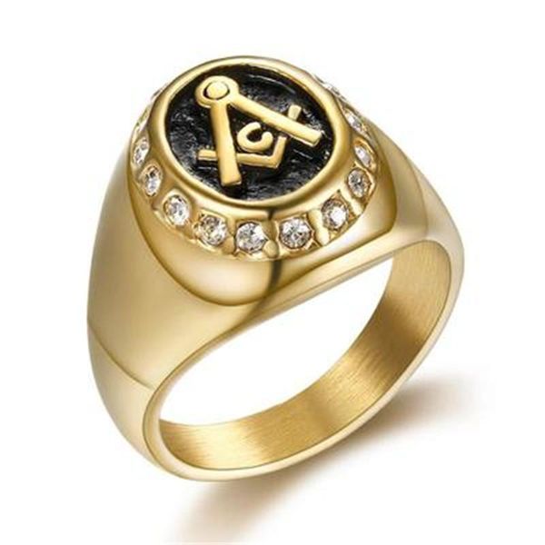 cluster rings pave zircon crystal men ason signet gold 316l stainless steel masonic ring for women finger jewelry, Golden;silver
cluster rings pave zircon crystal men ason signet gold 316l stainless steel masonic ring for women finger jewelry, Golden;silver