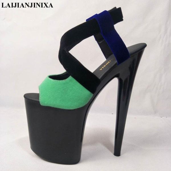 big size 46 summer platform women 20 cm high heels sandals open toe fish head fashion buckle strap, Black
big size 46 summer platform women 20 cm high heels sandals open toe fish head fashion buckle strap, Black