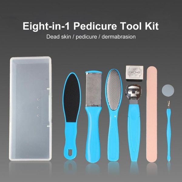 nail art kits eight in 1 pedicure tool set 430 stainless steel plastic remove dead skin calluses foot scraper 8pcs
nail art kits eight in 1 pedicure tool set 430 stainless steel plastic remove dead skin calluses foot scraper 8pcs