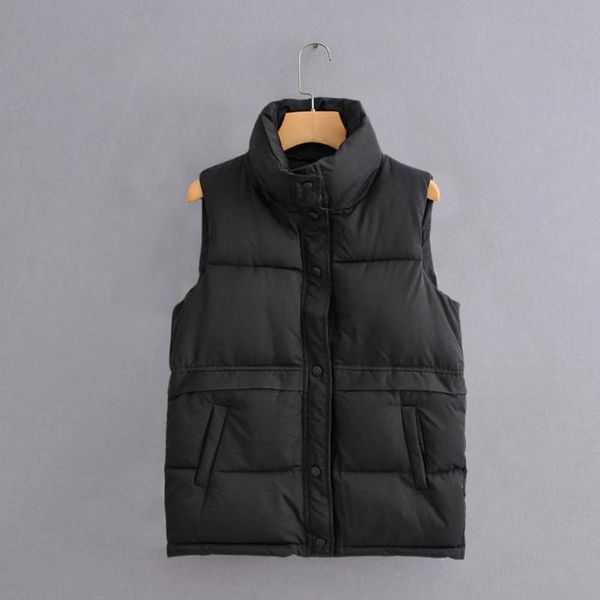 women's vests solid color stand collar vest coat women autumn winter side pockets buttons closure slim waistcoat outerwear casual, Black;white
women's vests solid color stand collar vest coat women autumn winter side pockets buttons closure slim waistcoat outerwear casual, Black;white