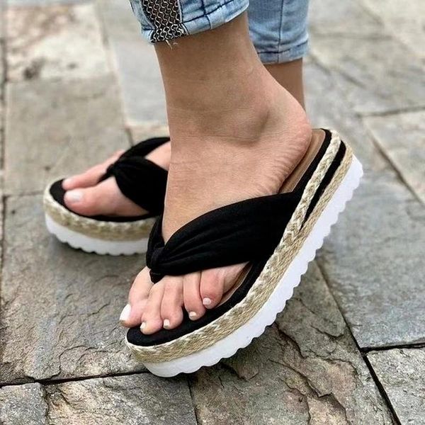 sandals summer fashion women's wedges casual beach slippers female comfortable platform peep toe shoes 2021 flip-flops, Black
sandals summer fashion women's wedges casual beach slippers female comfortable platform peep toe shoes 2021 flip-flops, Black