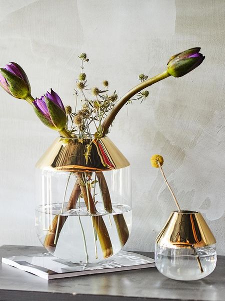 vases vase simple design closing gold-plated transparent glass dining table living room model between
vases vase simple design closing gold-plated transparent glass dining table living room model between