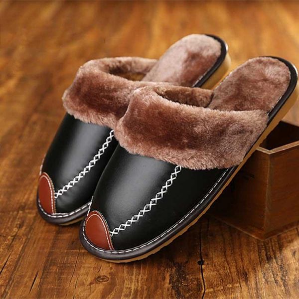 women slippers black mixed color 2021 winter pu leather plush warm indoor slipper waterproof home house men casual shoes
women slippers black mixed color 2021 winter pu leather plush warm indoor slipper waterproof home house men casual shoes