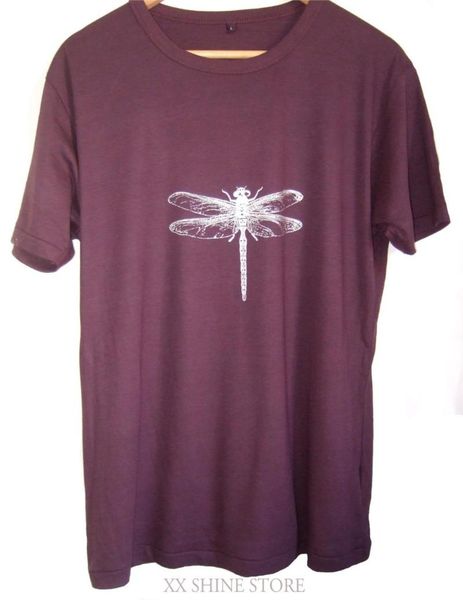 men's t-shirts dragonfly mens bamboo t shirt eggplant 100% cotton funny print men women o-neck casual tees, White;black
men's t-shirts dragonfly mens bamboo t shirt eggplant 100% cotton funny print men women o-neck casual tees, White;black