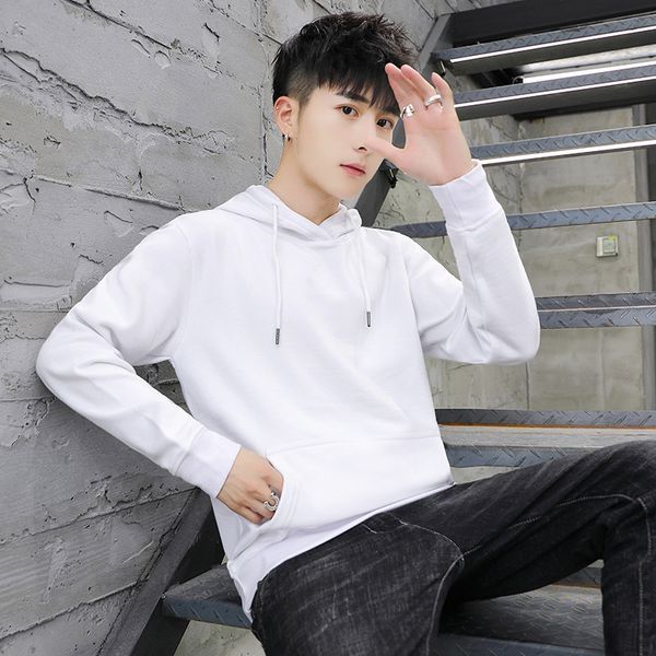 and hoodie spring loose trend sweater early autumn youth plush coat men's wear, Black
and hoodie spring loose trend sweater early autumn youth plush coat men's wear, Black