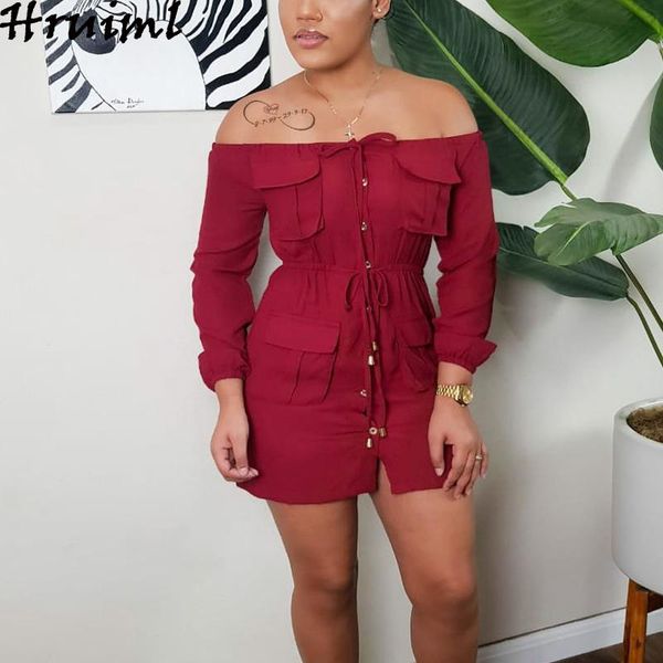 casual dresses long sleeve dress women fashion 2021 slask neck button mini high waist pocket bodycon bandage autumn robe femme, Black;gray
casual dresses long sleeve dress women fashion 2021 slask neck button mini high waist pocket bodycon bandage autumn robe femme, Black;gray