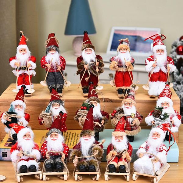 christmas decorations 2021 year's gift santa claus doll high grade navidad home ornaments children's toy gifts 19/20/22 cm
christmas decorations 2021 year's gift santa claus doll high grade navidad home ornaments children's toy gifts 19/20/22 cm