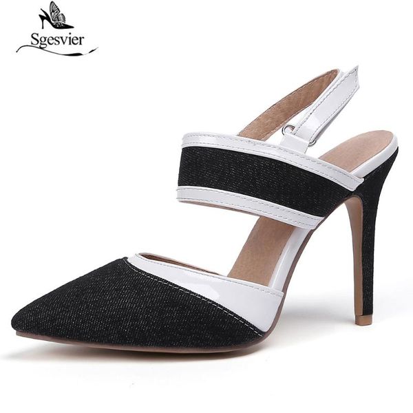 plus size 30-47 2021 high heels women sandals pointed toe denim summer shoes woman fashion party wedding, Black
plus size 30-47 2021 high heels women sandals pointed toe denim summer shoes woman fashion party wedding, Black