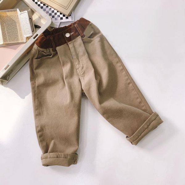 trousers 8529 2021 children's korean autumn and winter fashion pants casual cotton color constract for boys girls, Blue
trousers 8529 2021 children's korean autumn and winter fashion pants casual cotton color constract for boys girls, Blue