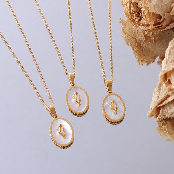 fashion style lady 316l titanium steel necklaces with green stone jewelry white shell women necklace 40+5cm p189, Silver
fashion style lady 316l titanium steel necklaces with green stone jewelry white shell women necklace 40+5cm p189, Silver