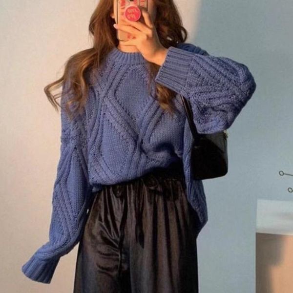 women's sweaters 2021 fashion autumn round collar solid color short pullover women loose casual tide high street sweater female y551, White;black
women's sweaters 2021 fashion autumn round collar solid color short pullover women loose casual tide high street sweater female y551, White;black