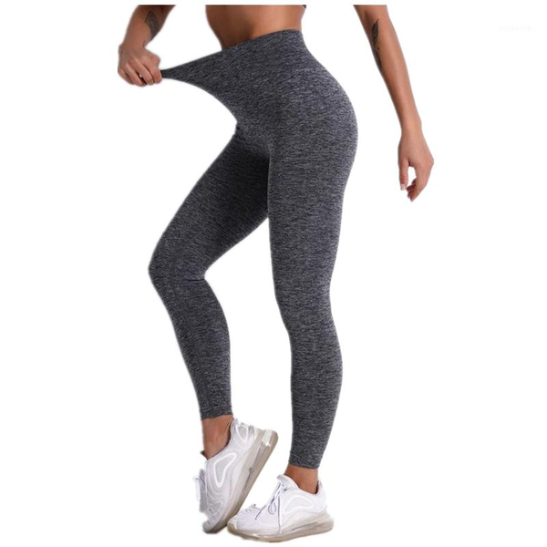 women's leggings solid seamless push up fitness women clothing high waist simple pants, Black
women's leggings solid seamless push up fitness women clothing high waist simple pants, Black