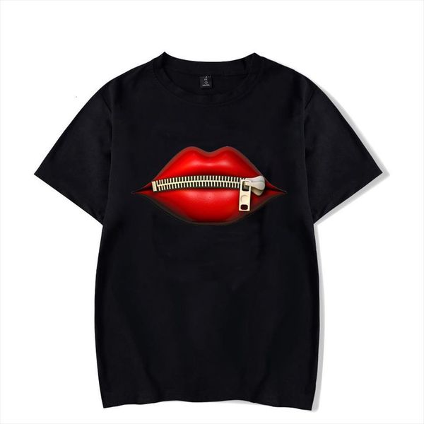 men plus size harajuku summer graphic tees lips kawaii clothes girls camisetas drop, White;black
men plus size harajuku summer graphic tees lips kawaii clothes girls camisetas drop, White;black