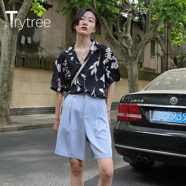 trytree 2021 summer woman casual blouse turn-down collar single breasted print vintage loose all-purpose style women's blouses & shirts, White
trytree 2021 summer woman casual blouse turn-down collar single breasted print vintage loose all-purpose style women's blouses & shirts, White