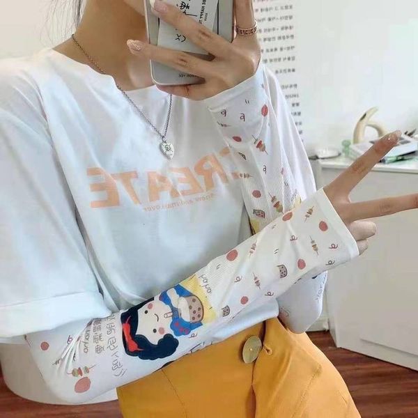 ice silk sleeves korean printed ice silk cute cartoon mosquito sleeve, arm protector, sunscreen and sunshade sleeve
ice silk sleeves korean printed ice silk cute cartoon mosquito sleeve, arm protector, sunscreen and sunshade sleeve