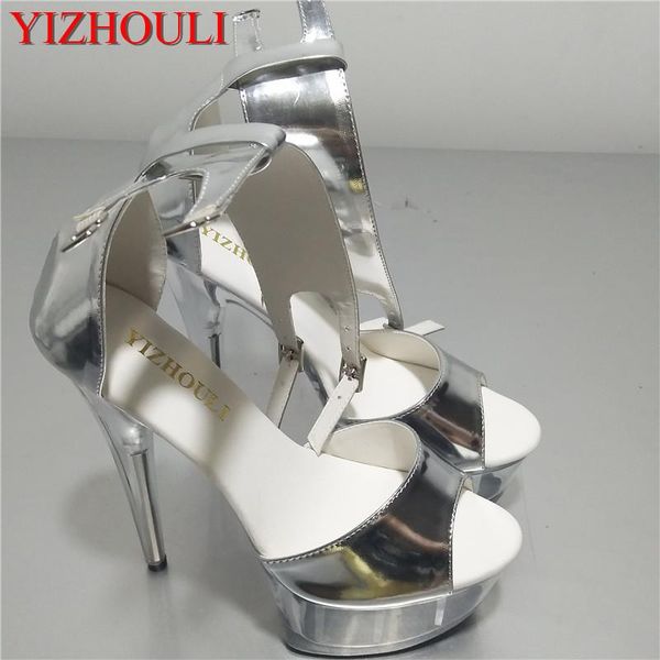 cm high heel waterproof platform, silver bride's wedding shoes, nightclub lapel sandals, Black
cm high heel waterproof platform, silver bride's wedding shoes, nightclub lapel sandals, Black