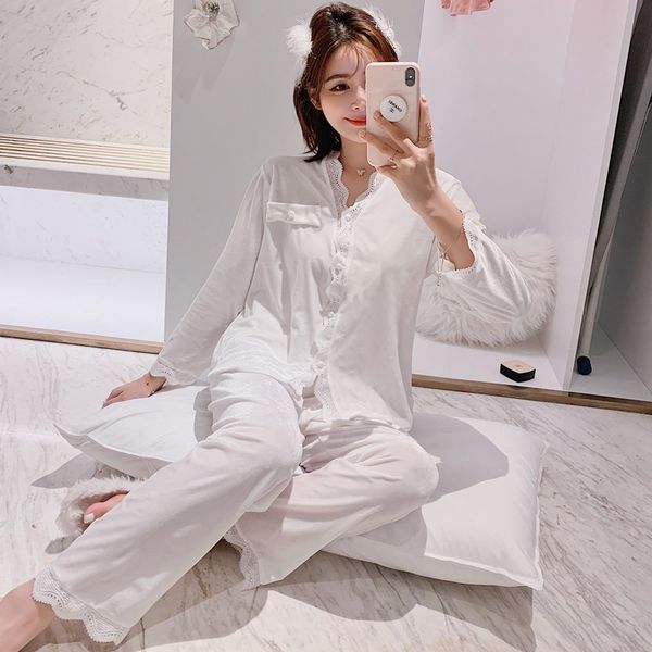 korean velour pajamas suit women pyjama long sleeve shirt pants big size homewear pure color button sleepwear 2 piece/set, Black;red
korean velour pajamas suit women pyjama long sleeve shirt pants big size homewear pure color button sleepwear 2 piece/set, Black;red
