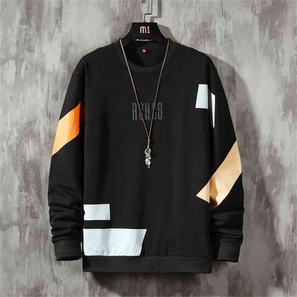 patchwork color sweatshirt men's hoodies spring autumn hoody casual streetwear clothes 210728, Black
patchwork color sweatshirt men's hoodies spring autumn hoody casual streetwear clothes 210728, Black