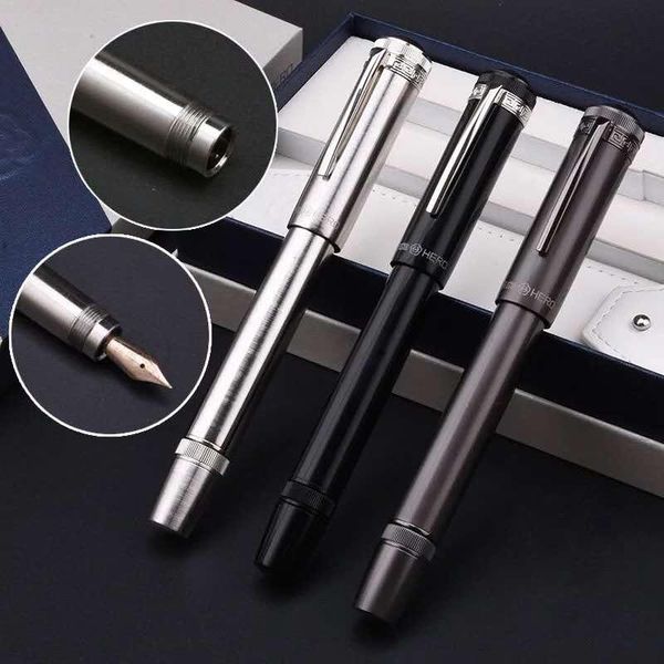 hero h718 10k gold f nib fountain pen full metal heavy rotary piston ink business office school supplies writing pens gift
hero h718 10k gold f nib fountain pen full metal heavy rotary piston ink business office school supplies writing pens gift