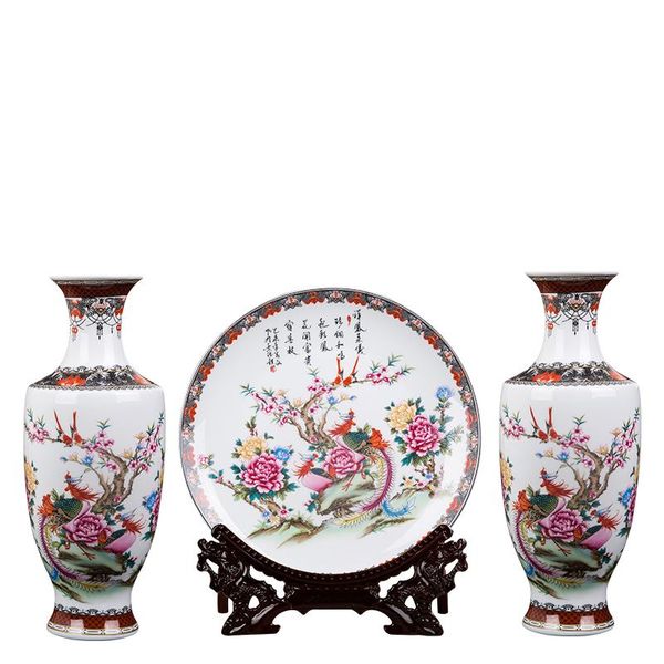 vases auspicious phoenix vase jingdezhen ceramic three piece home decoration tv cabinet chinese porcelain living room
vases auspicious phoenix vase jingdezhen ceramic three piece home decoration tv cabinet chinese porcelain living room