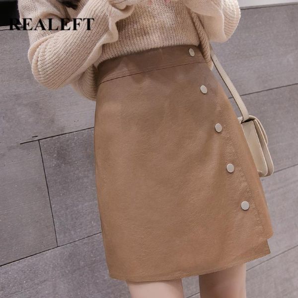 autumn winter pu leather wrap a-line skirts single breasted 2021 women skater high waist mini female, Black
autumn winter pu leather wrap a-line skirts single breasted 2021 women skater high waist mini female, Black