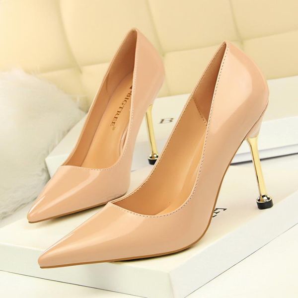 dress shoes 2021 women 10cm high heels wedding pumps lady pointed toe red pink classic styles fetish scarpins talon office stripper, Black
dress shoes 2021 women 10cm high heels wedding pumps lady pointed toe red pink classic styles fetish scarpins talon office stripper, Black