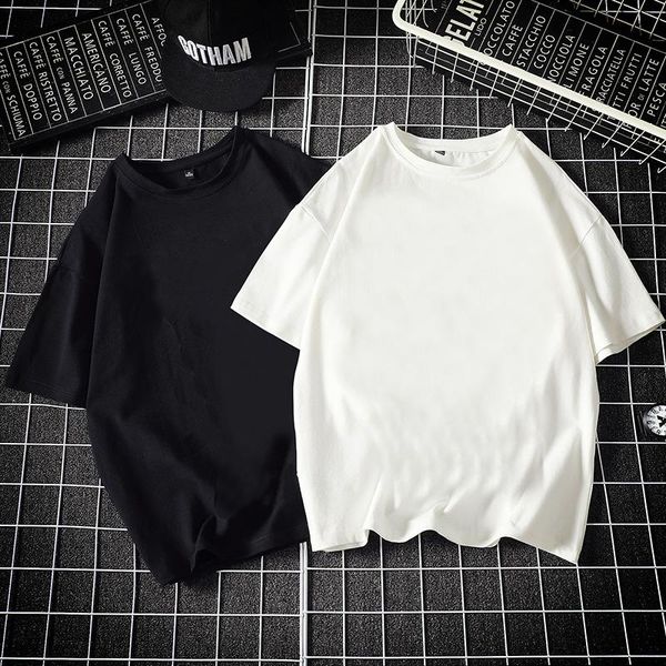men's t-shirts summer short sleeve mens t shirt fashion solid basic o-neck men casual tees hip hop streetwears plus size 5xl, White;black
men's t-shirts summer short sleeve mens t shirt fashion solid basic o-neck men casual tees hip hop streetwears plus size 5xl, White;black