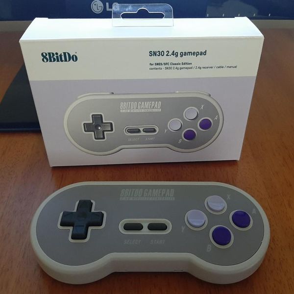 game controllers & joysticks 8bitdo sn30 2.4g wireless gamepad for original snes/s fc (sf edition) - super nes
game controllers & joysticks 8bitdo sn30 2.4g wireless gamepad for original snes/s fc (sf edition) - super nes