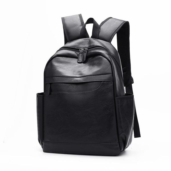 backpack fashion solid color waterproof pu leather travel bagpack men laphigh school bags for teenage boys mochila de hombre
backpack fashion solid color waterproof pu leather travel bagpack men laphigh school bags for teenage boys mochila de hombre
