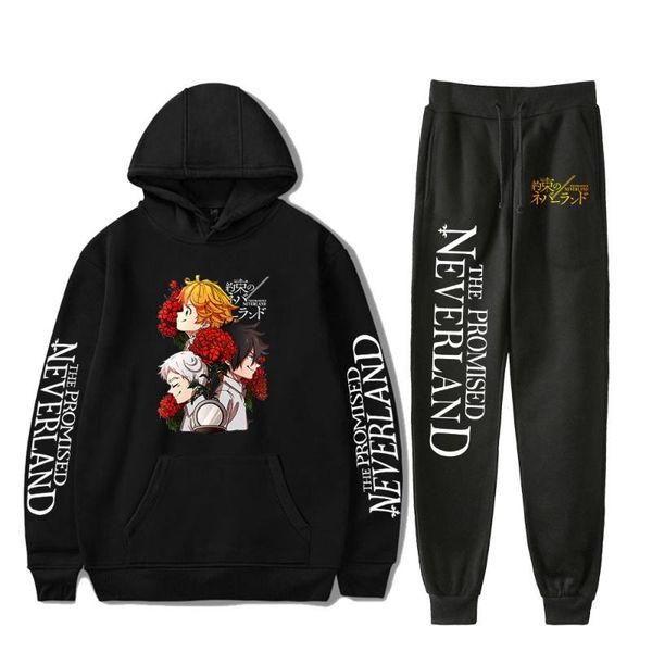 men's hoodies & sweatshirts the promised neverland and sweatpants mens womens anime cosplay hooded tracksuits suit 2021 spring top, Black
men's hoodies & sweatshirts the promised neverland and sweatpants mens womens anime cosplay hooded tracksuits suit 2021 spring top, Black