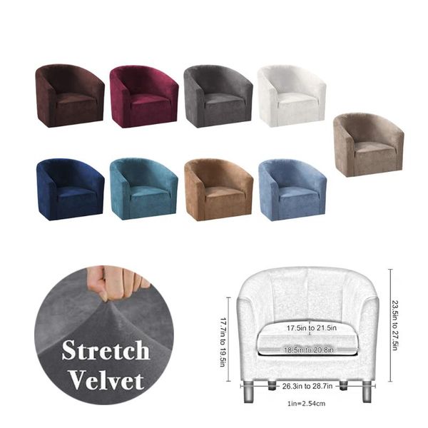 chair covers stretch velvet 1-seater sofa cover couch slipcover protector anti-slip
chair covers stretch velvet 1-seater sofa cover couch slipcover protector anti-slip