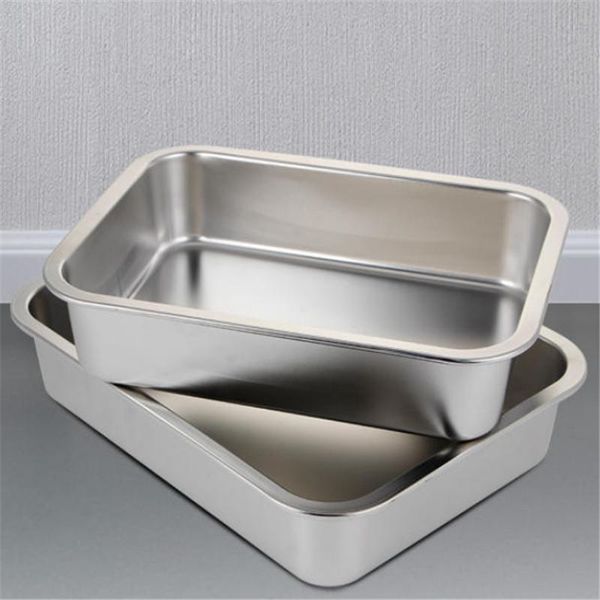 stainless steel plate tray rectangular square baking pot dish deep japanese barbecue bbq cafeteria storage rotisserie kitchen & organization
stainless steel plate tray rectangular square baking pot dish deep japanese barbecue bbq cafeteria storage rotisserie kitchen & organization