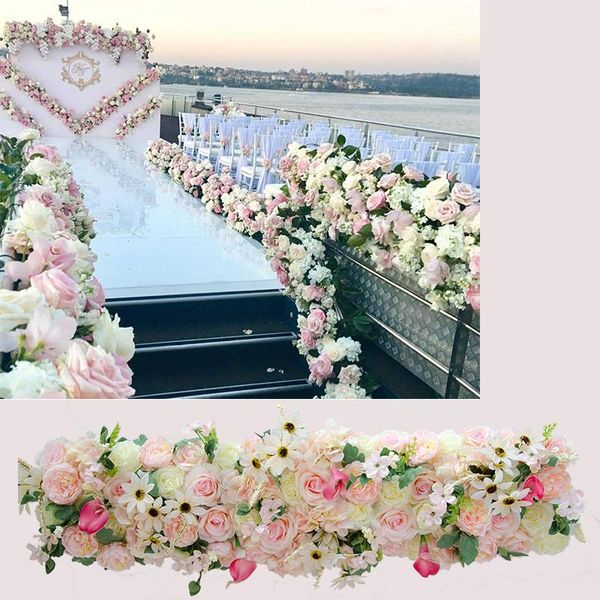 wedding arrangement shooting props artificial flower row t stage ceremony arches decoration decorative flowers & wreaths
wedding arrangement shooting props artificial flower row t stage ceremony arches decoration decorative flowers & wreaths