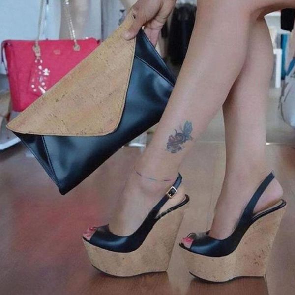 dress shoes lapolaka elegant extreme high heels summer for women wedges slingback platform party wedding sandals, Black
dress shoes lapolaka elegant extreme high heels summer for women wedges slingback platform party wedding sandals, Black